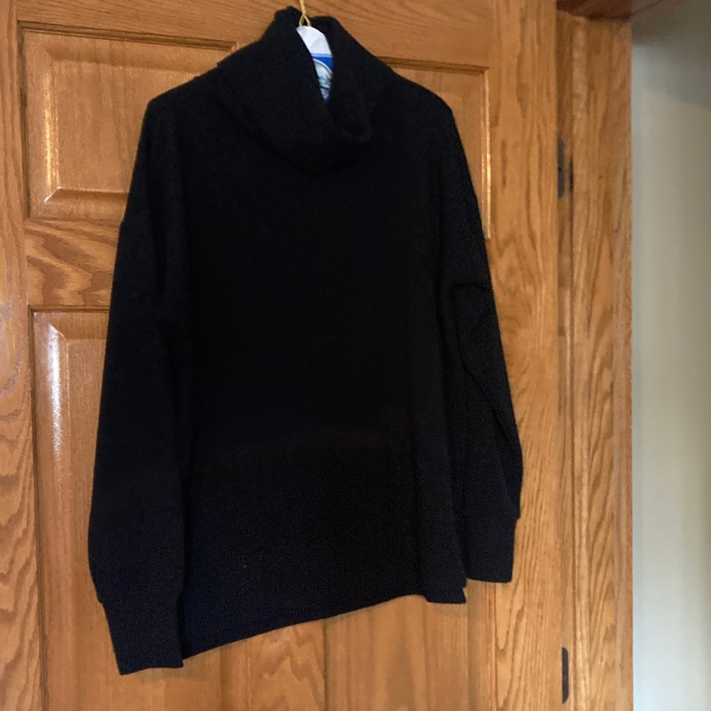 Ideology Black Turtleneck Sweater